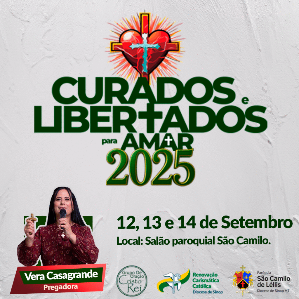 Sinop recebe o Encontro Curados e Libertados para Amar em setembro
